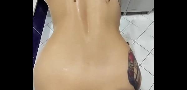  Sweetheart Passion Fucks Passionately With Lover In The Bathroom - Amateur Video